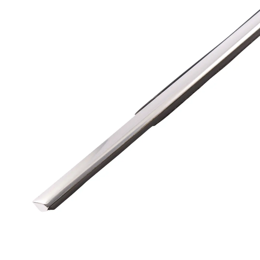 Audi A4 B8 Outer Weatherstrip Strip Rear Left Door N/S Chrome - SKU 8K0853763H - Part number 8K0853763H