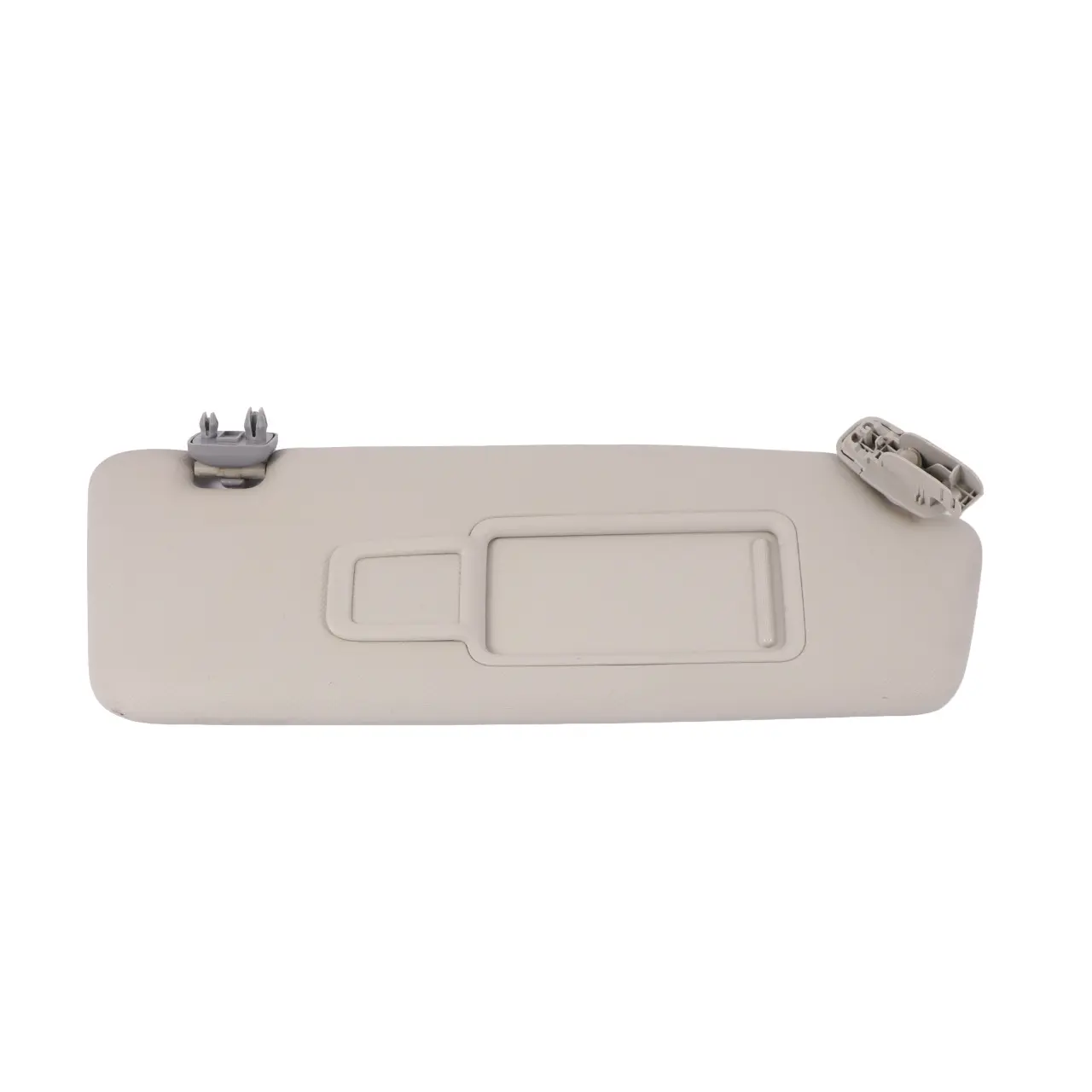 Audi A4 B8 Sun Visor Right O/S Sunvisor Mirror Panel Beige 8K0857552AF