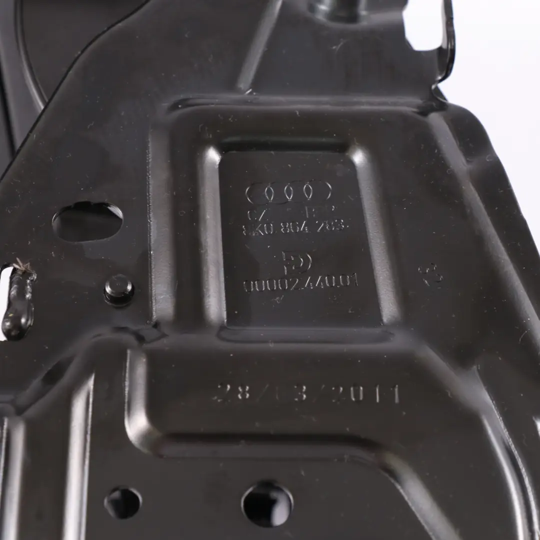 Audi A4 B8 Przedni Podłokietnik Konsola Środkowa Skórzany Czarny - SKU 8K0864207C - Numer Części 8K0864207C