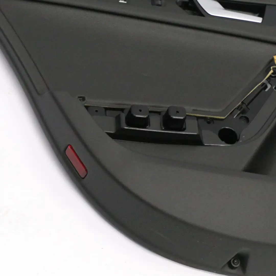 Audi A4 B8 Door Card Rear Left N/S Lining Trim Panel Black - SKU 8K0867303A - Part number 8K0867303A
