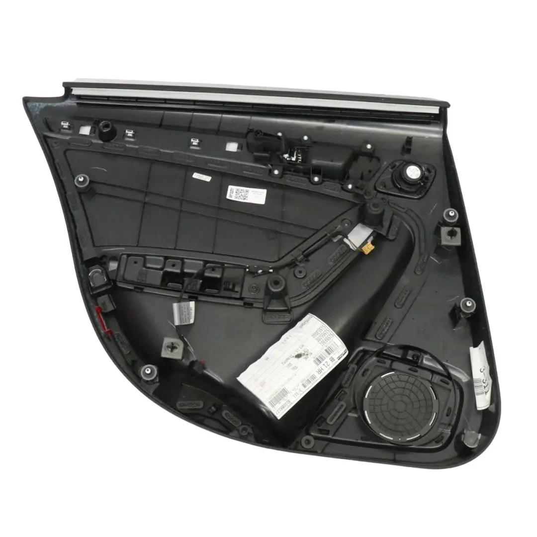 Tarjeta de Puerta Trasera Derecha Revestimiento Panel Negro para Audi A4 B8 con número de pieza 8K0867304A Audi A4 B8 Tarjeta de Puerta Trasera Derecha Revestimiento Panel Negro - SKU 8K0867304A - Número de pieza 8K0867304A