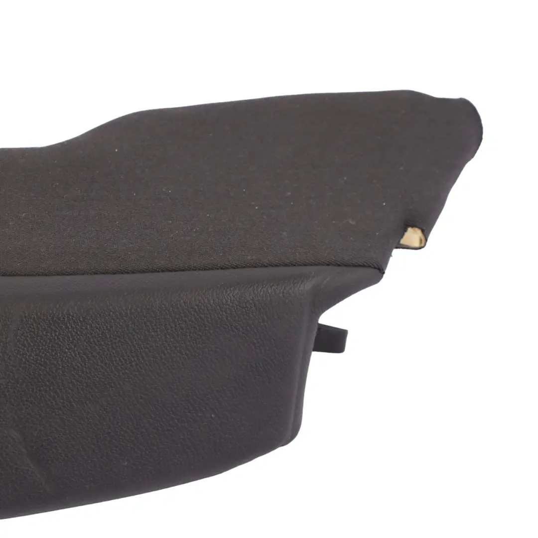 Panneau siège arrière gauche Traversin latéral Cuir noir Audi A4 B8 - SKU 8K0885703AE - Numéro de pièce 8K0885703AE