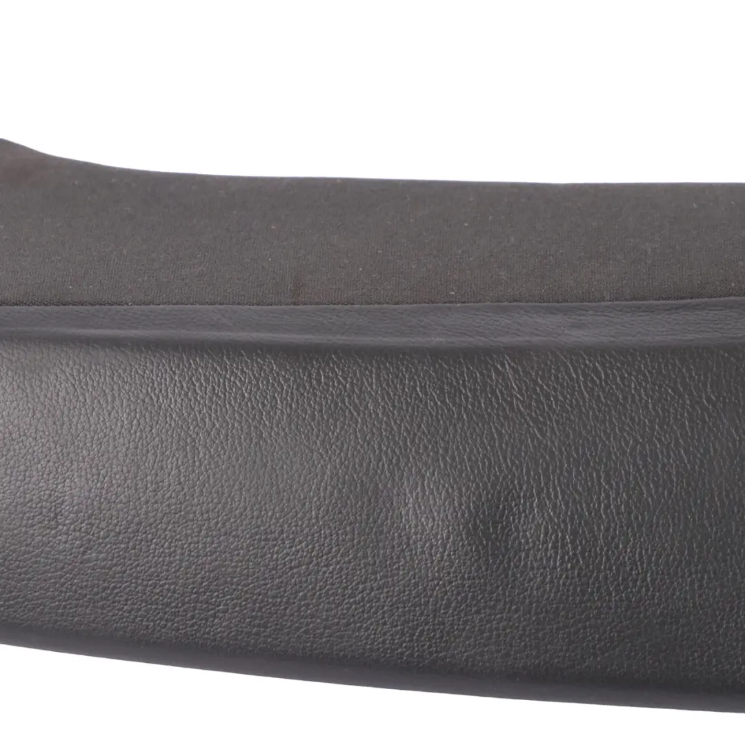 Audi A4 B8 Rear Right O/S Back Seat Panel Side Bolster Black Leather - SKU 8K0885704AE - Part number 8K0885704AE