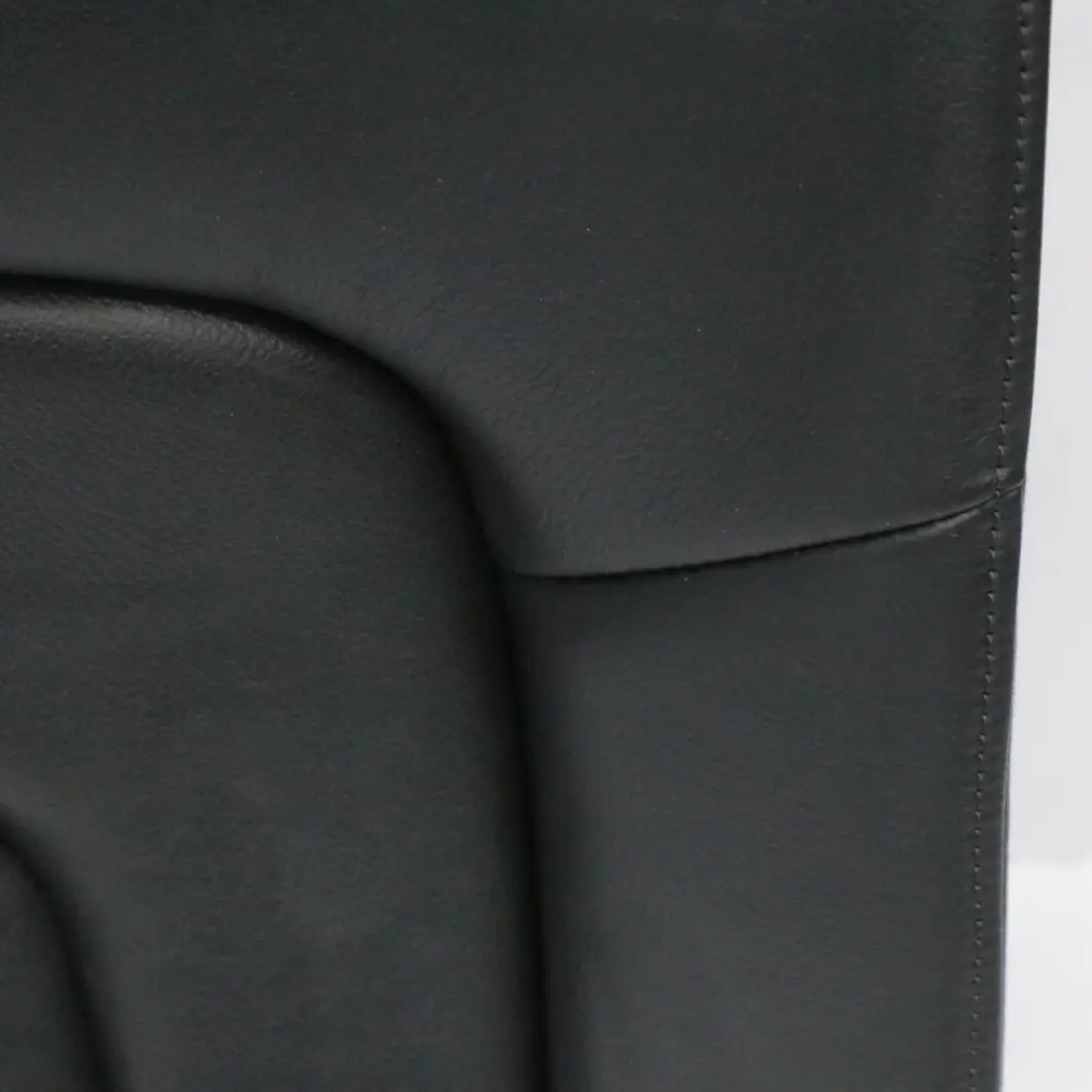 Audi A4 B8 Rear Seat Left N/S Backrest Cover Black Leather Soul - SKU 8K0885805P - Part number 8K0885805P