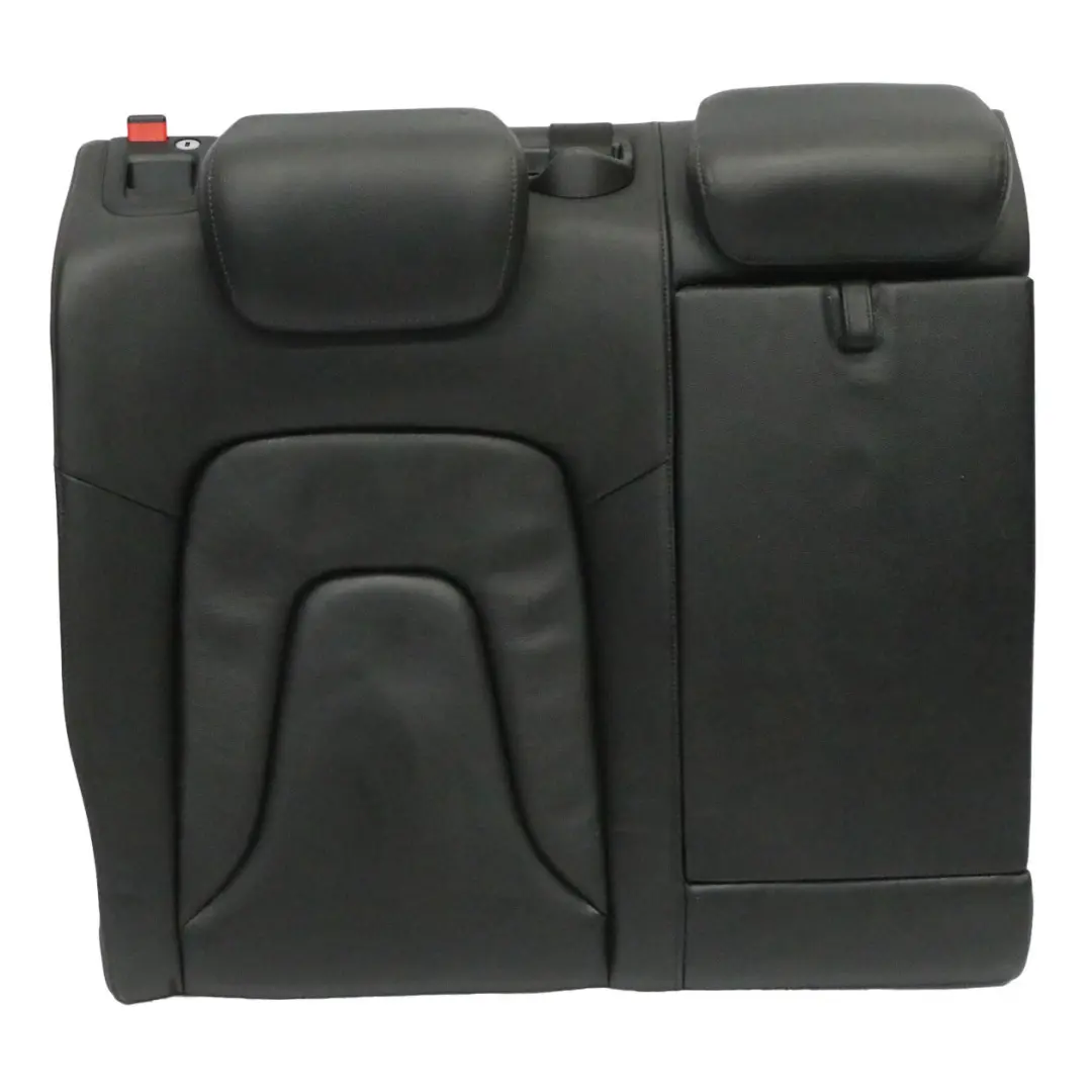 Right O/S Backrest Covering Black Leather Soul Audi A4 B8 Rear Seat - SKU 8K0885806N-1 - Part number 8K0885806N