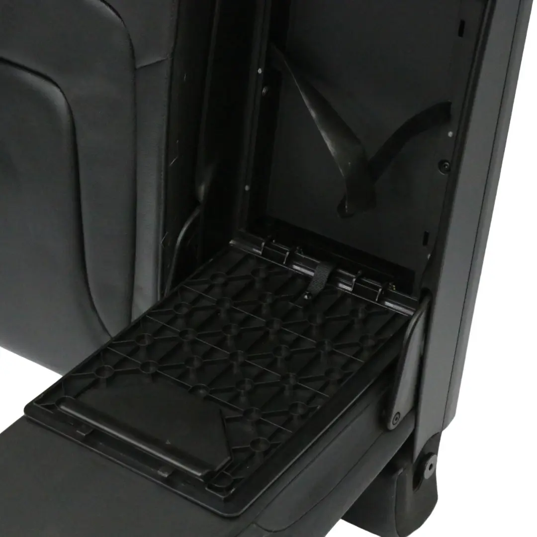 Right O/S Backrest Covering Black Leather Soul Audi A4 B8 Rear Seat - SKU 8K0885806N-1 - Part number 8K0885806N