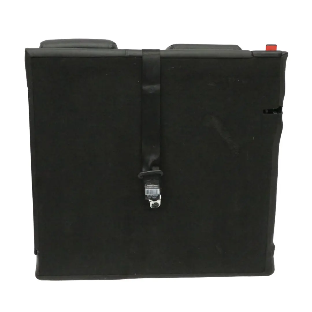 Right O/S Backrest Covering Black Leather Soul Audi A4 B8 Rear Seat - SKU 8K0885806N-1 - Part number 8K0885806N