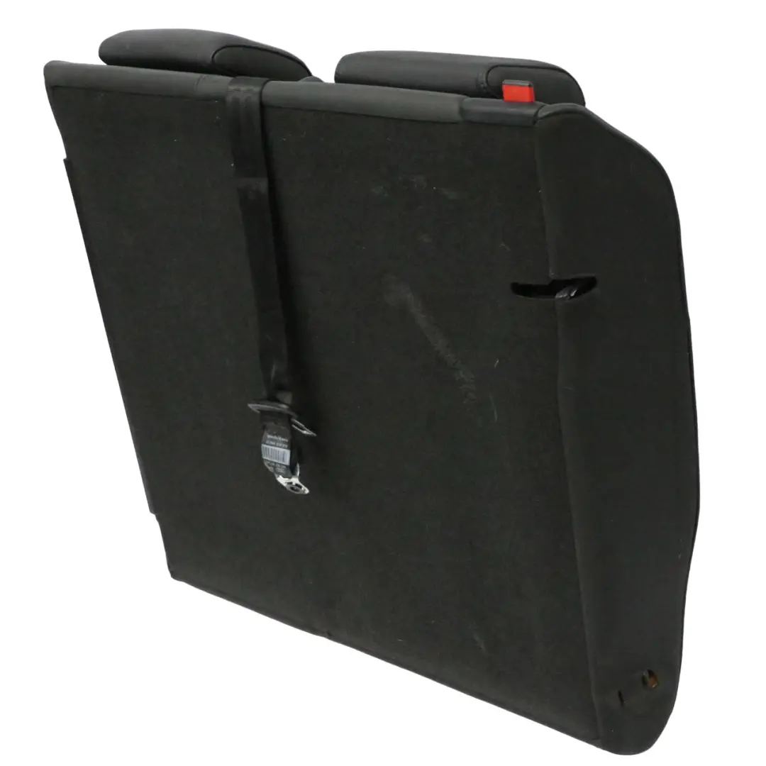 Right O/S Backrest Covering Black Leather Soul Audi A4 B8 Rear Seat - SKU 8K0885806N-1 - Part number 8K0885806N