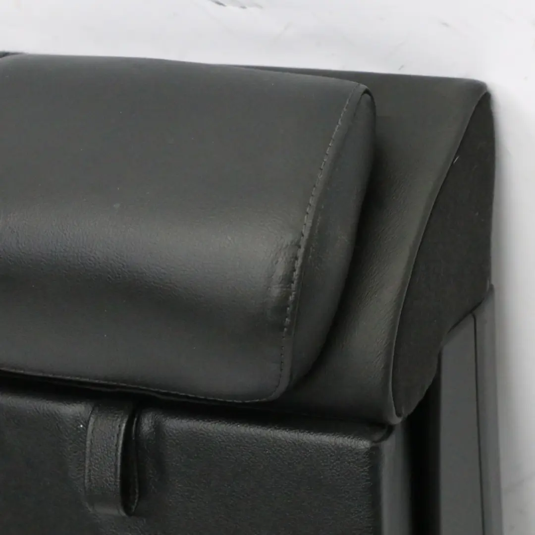 Right O/S Backrest Covering Black Leather Soul Audi A4 B8 Rear Seat - SKU 8K0885806N-1 - Part number 8K0885806N