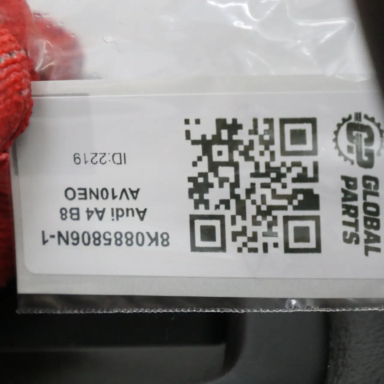 Audi A4 B8 Asiento Trasero Derecho Funda Respaldo Cuero Negro Soul