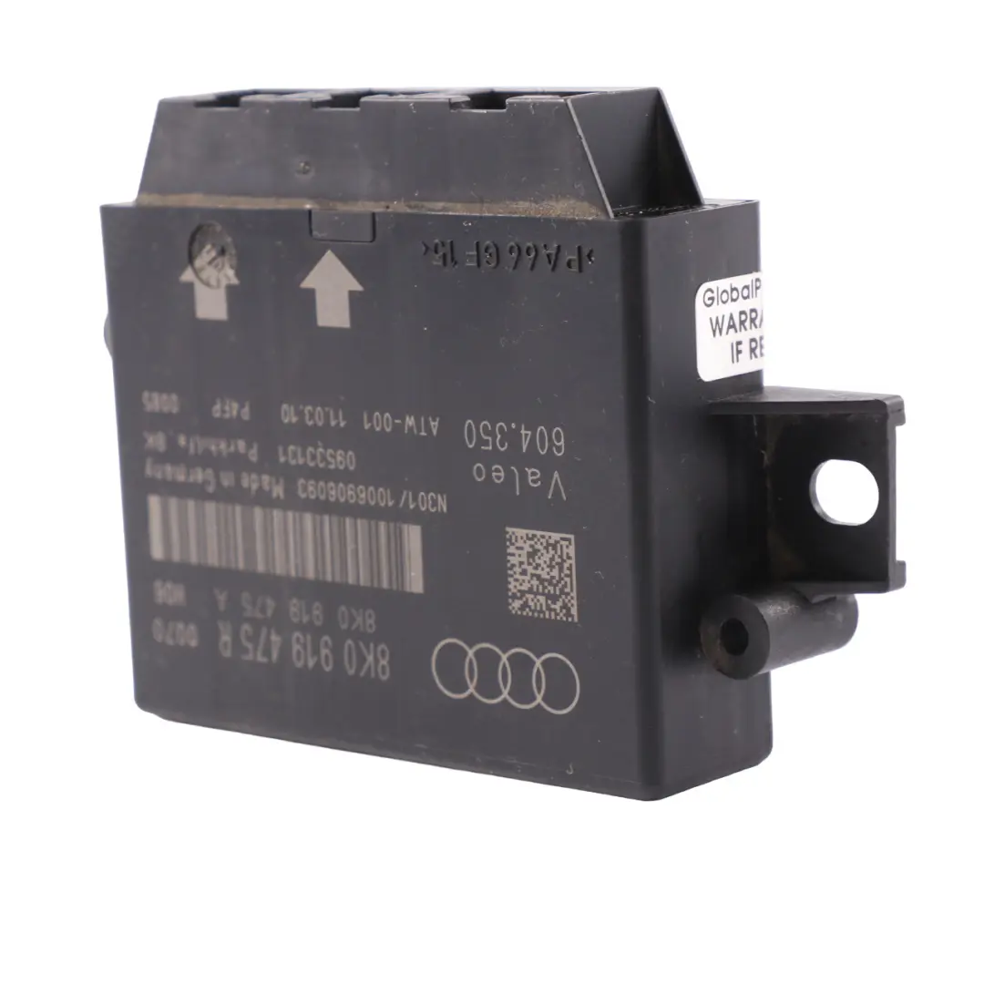 Módulo De Aparcamiento Audi A4 B8 A5 8T PDC Sensor Control Unit para con número de pieza 8K0919475R Módulo De Aparcamiento Audi A4 B8 A5 8T PDC Sensor Control Unit - SKU 8K0919475R - Número de pieza 8K0919475R