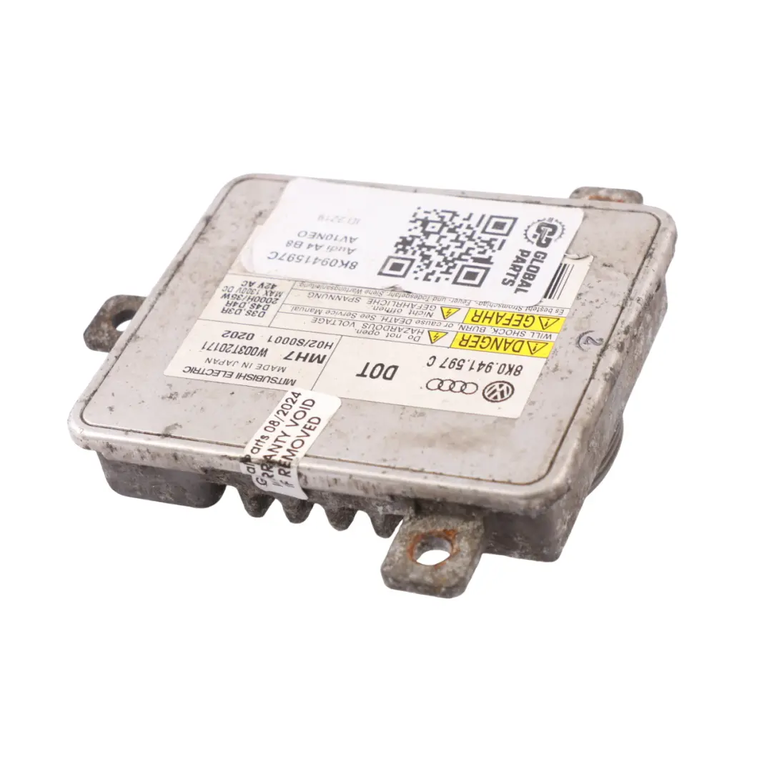Audi A4 B8 Xenon Headlight Module Ballast Control Unit - SKU 8K0941597C - Part number 8K0941597C