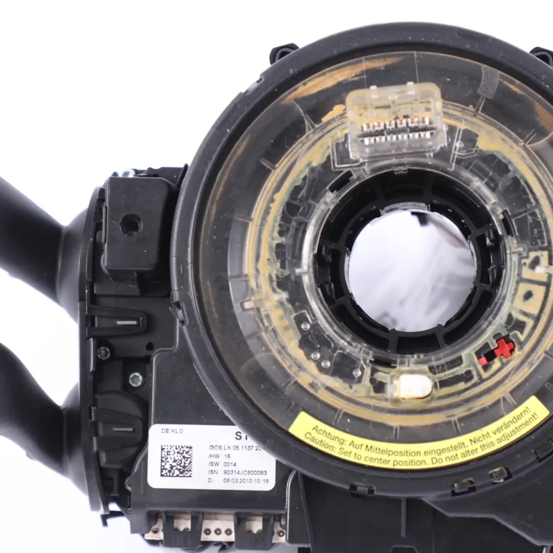 Columna Dirección Cluster Limpiaparabrisas Squib para Audi A4 B8 con número de pieza 8K0953502BD Audi A4 B8 Columna Dirección Cluster Limpiaparabrisas Squib - SKU 8K0953502BD - Número de pieza 8K0953502BD