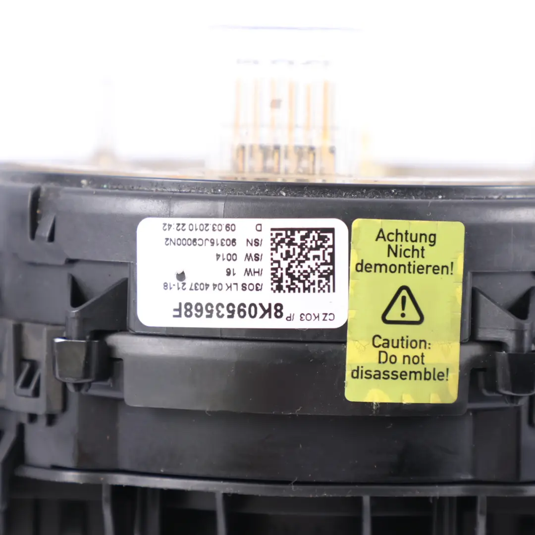 Columna Dirección Cluster Limpiaparabrisas Squib para Audi A4 B8 con número de pieza 8K0953502BD Audi A4 B8 Columna Dirección Cluster Limpiaparabrisas Squib - SKU 8K0953502BD - Número de pieza 8K0953502BD