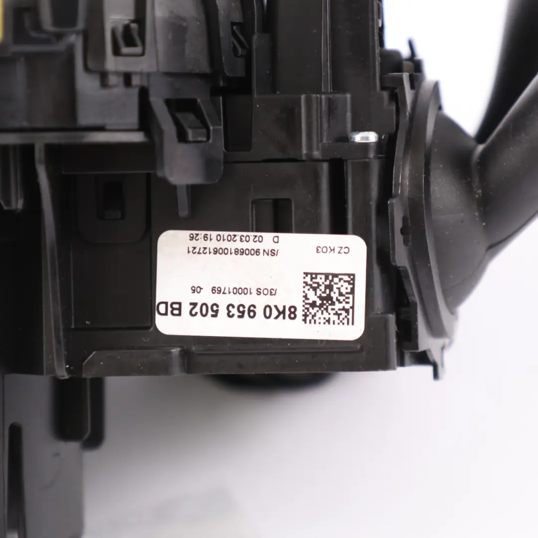 Piantone dello sterzo Indicatore del tergicristallo Squib per Audi A4 B8 con numero di parte 8K0953502BD Audi A4 B8 Piantone dello sterzo Indicatore del tergicristallo Squib - SKU 8K0953502BD - Numero di parte 8K0953502BD