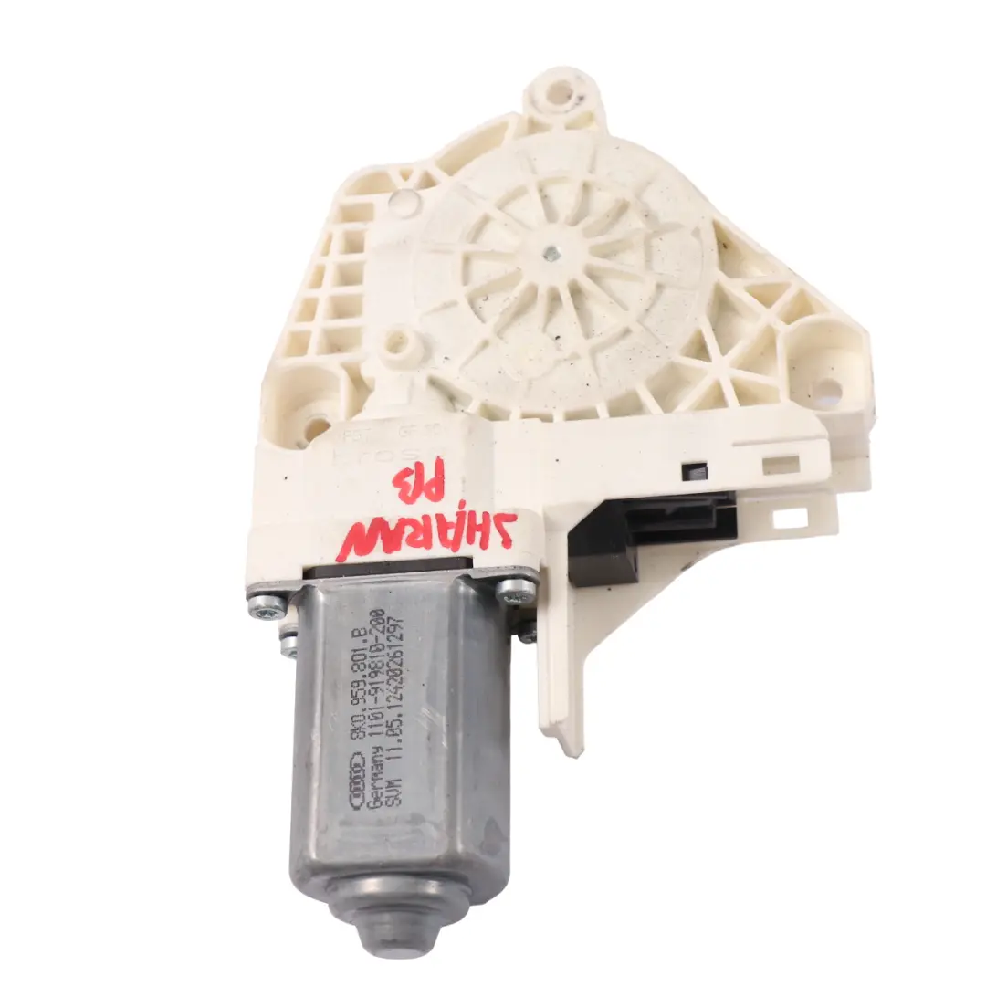 Volkswagen Sharan 7N Window Control Motor Rear Door Right O/S - SKU 8K0959801B - Part number 8K0959801B