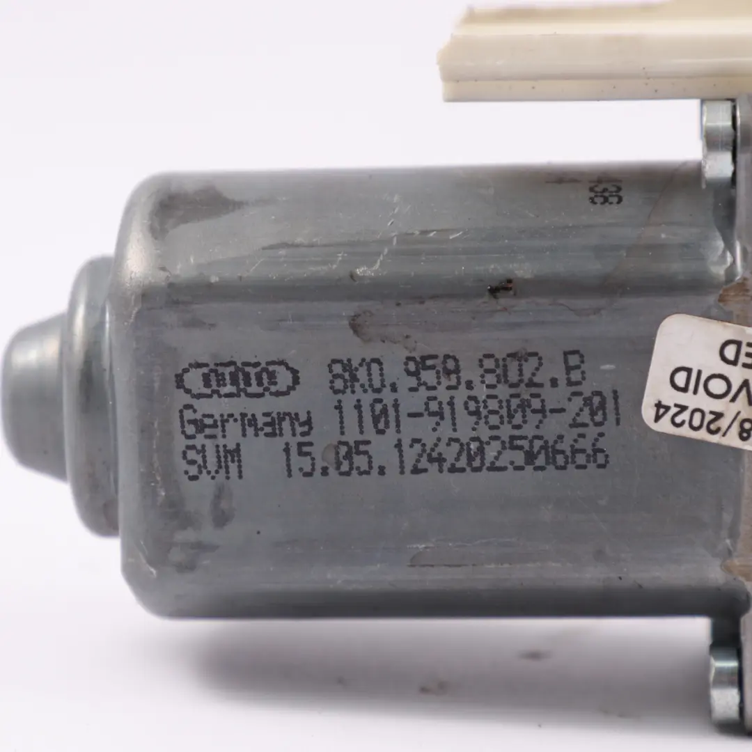 Volkswagen Sharan Silniczek Podnośnika Szyby Lewy Przód Tył - SKU 8K0959802B - Numer Części 8K0959802B