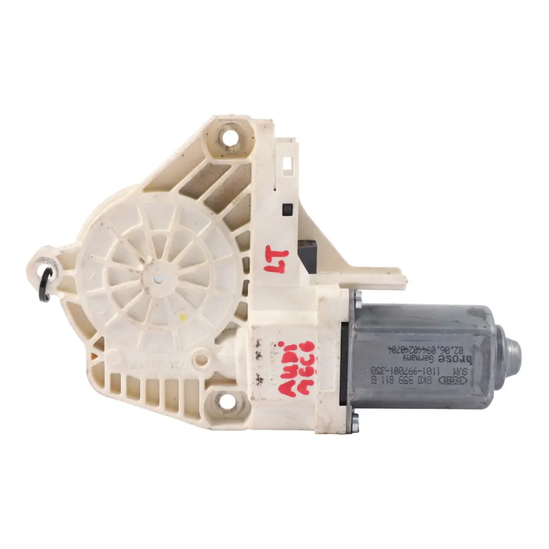 Motore Alzacristalli Sinistro Regolatore per Audi A6 C6 con numero di parte 8K0959811C Audi A6 C6 Motore Alzacristalli Sinistro Regolatore - SKU 8K0959811C - Numero di parte 8K0959811C