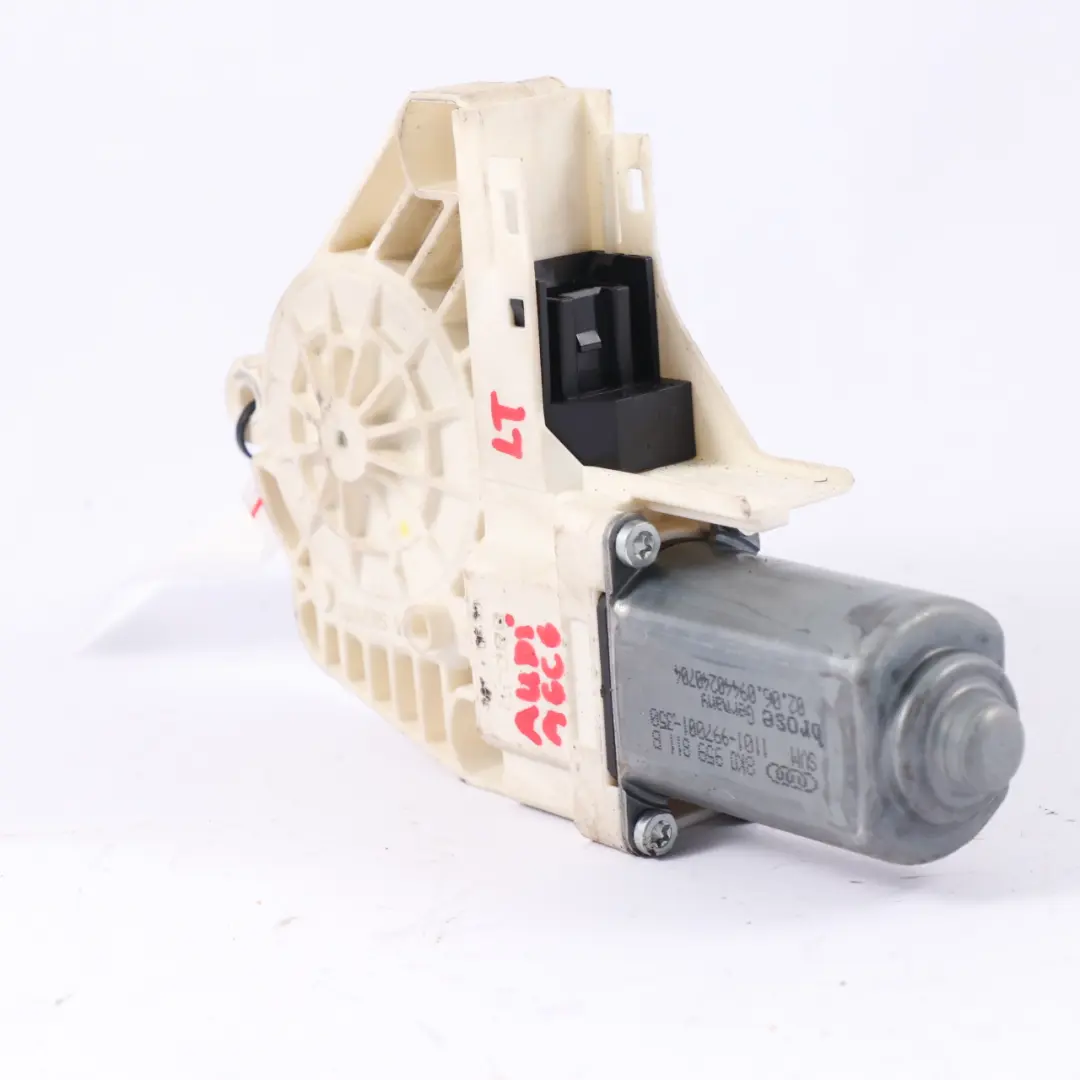 Window Lifter Motor Left N/S Regulator to Audi A6 C6 Rear with Part number 8K0959811C Audi A6 C6 Rear Window Lifter Motor Left N/S Regulator - SKU 8K0959811C - Part number 8K0959811C