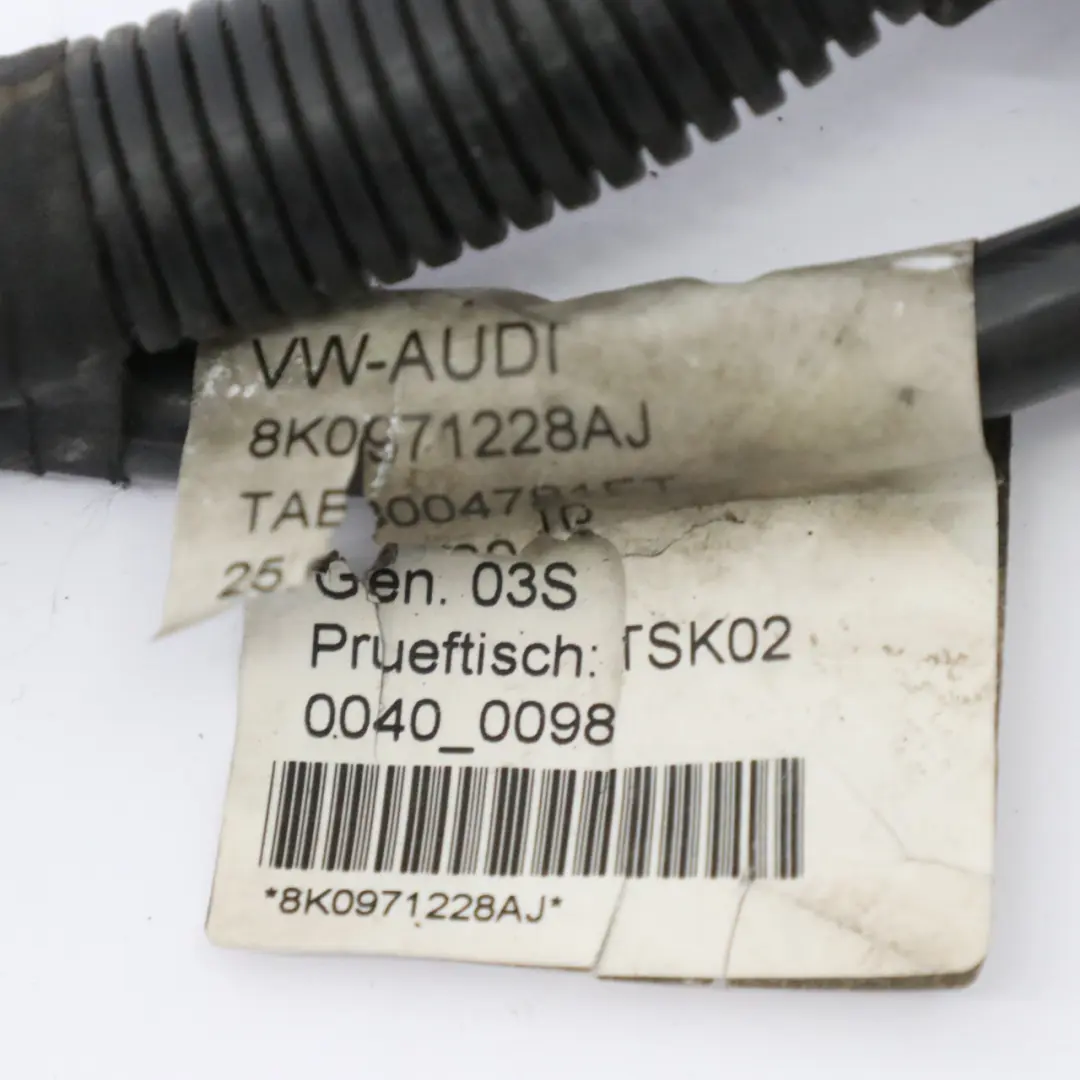Audi A6 C6 câble principal de l'alternateur - SKU 8K0971228AJ - Numéro de pièce 8K0971228AJ