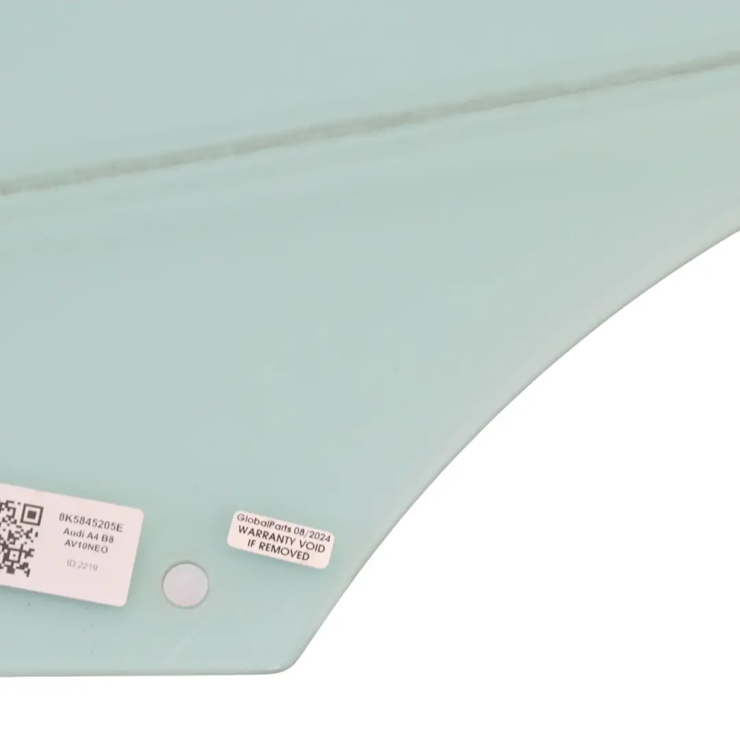 Audi A4 B8 Cristal Puerta Trasera Izquierda Acristalamiento AS2 - SKU 8K5845205E - Número de pieza 8K5845205E