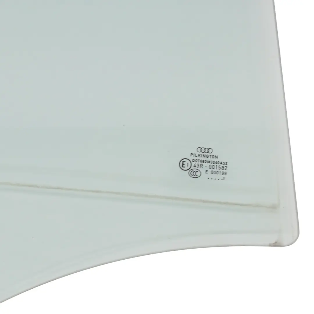 Audi A4 B8 Cristal Puerta Trasera Derecha Acristalamiento AS2 - SKU 8K5845206E - Número de pieza 8K5845206E