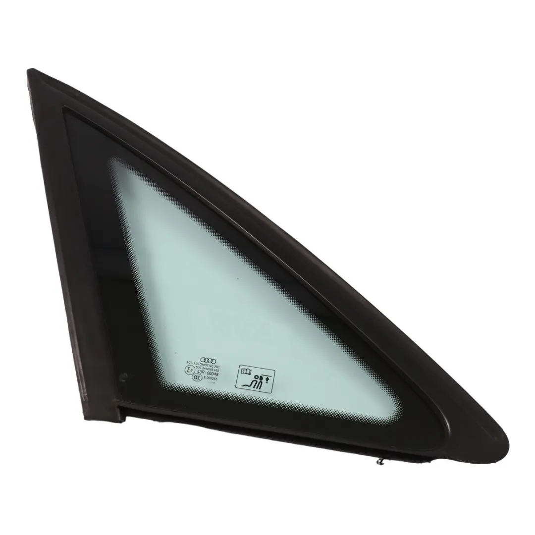 Triangle vitre custode arrière gauche Side Glass AS2 pour Audi A4 B8 à propos du numéro de pièce 8K5845299G Audi A4 B8 Triangle vitre custode arrière gauche Side Glass AS2 - SKU 8K5845299G - Numéro de pièce 8K5845299G
