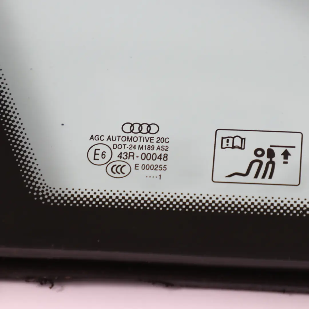 Tylna Lewa Szyba Trójkątna Karoseryjna AS2 do Audi A4 B8 o numerze 8K5845299G Audi A4 B8 Tylna Lewa Szyba Trójkątna Karoseryjna AS2 - SKU 8K5845299G - Numer Części 8K5845299G