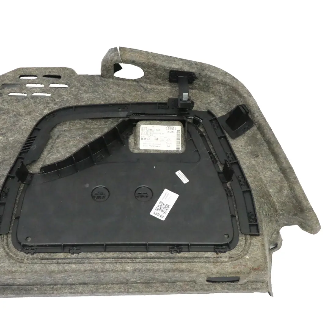 Boot Trunk Liner Cover Rear Left N/S Compartment to Audi A4 B8 Sedan with Part number 8K5863887A Audi A4 B8 Sedan Boot Trunk Liner Cover Rear Left N/S Compartment - SKU 8K5863887A - Part number 8K5863887A
