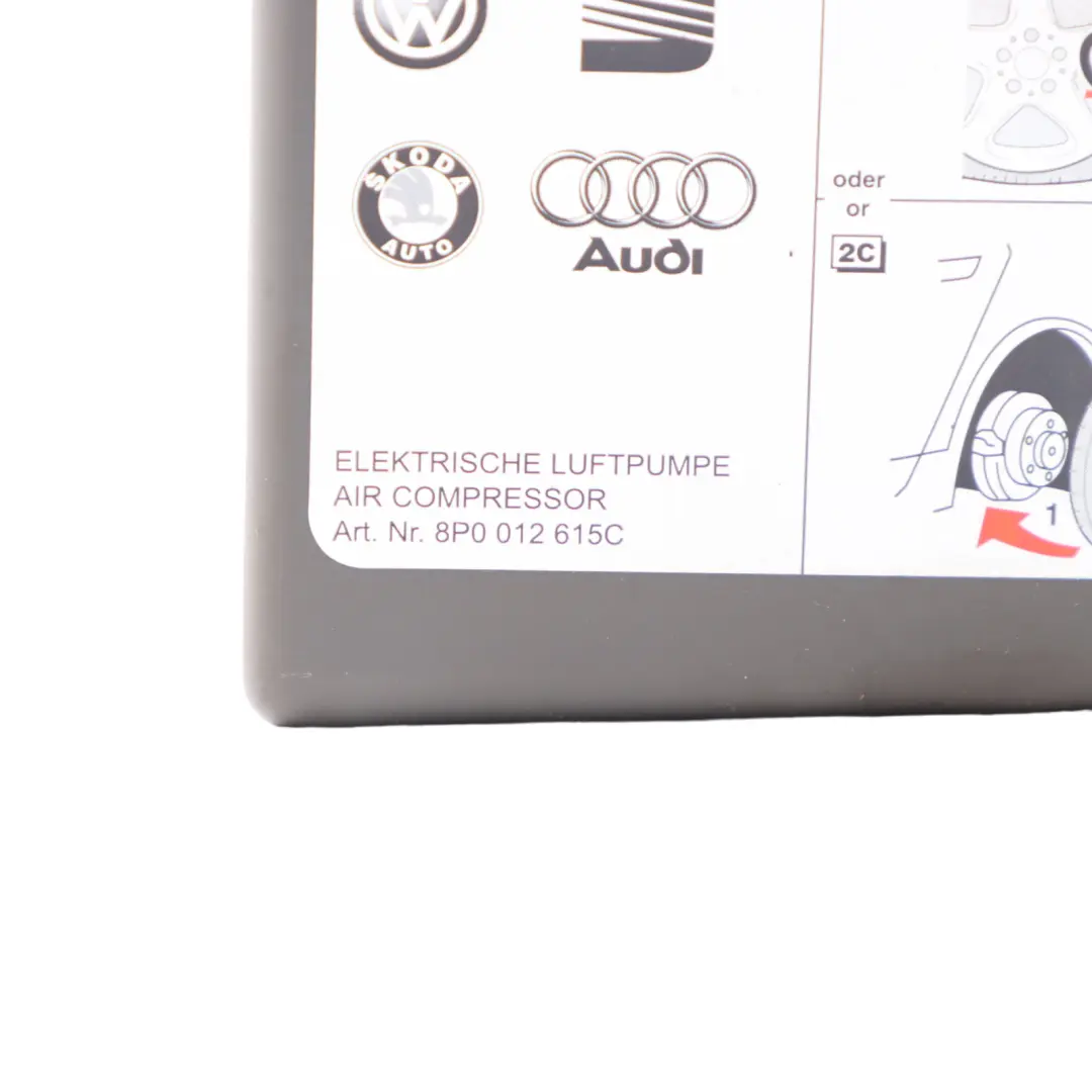 6J Pompa pneumatici Strumento riparazione compressore per Seat Ibiza con numero di parte 8P0012615C Seat Ibiza 6J Pompa pneumatici Strumento riparazione compressore - SKU 8P0012615C - Numero di parte 8P0012615C