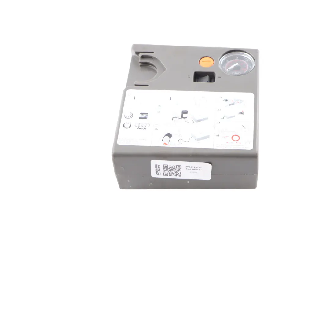 6J Reifenbefüllung Luftpumpe Kompressor Reparaturwerkzeug für Seat Ibiza mit Teilenummer 8P0012615C Seat Ibiza 6J Reifenbefüllung Luftpumpe Kompressor Reparaturwerkzeug - SKU 8P0012615C - Teilenummer 8P0012615C