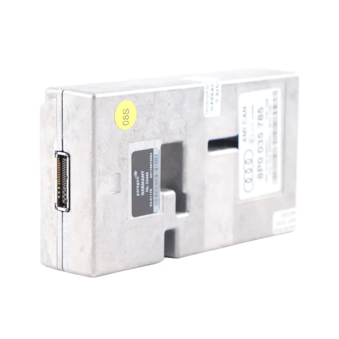 MMI Multimedia Interface Unit Modul Steuerung ECU für Audi A3 8P mit Teilenummer 8P0035785 Audi A3 8P MMI Multimedia Interface Unit Modul Steuerung ECU - SKU 8P0035785 - Teilenummer 8P0035785