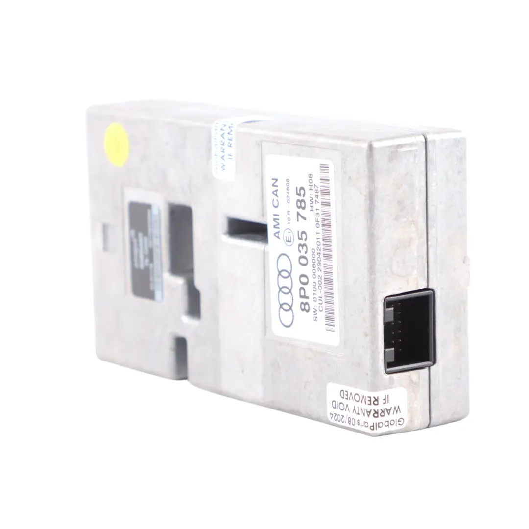 Module Interface Multimédia MMI Calculateur Contrôle pour Audi A3 8P à propos du numéro de pièce 8P0035785 Audi A3 8P Module Interface Multimédia MMI Calculateur Contrôle - SKU 8P0035785 - Numéro de pièce 8P0035785