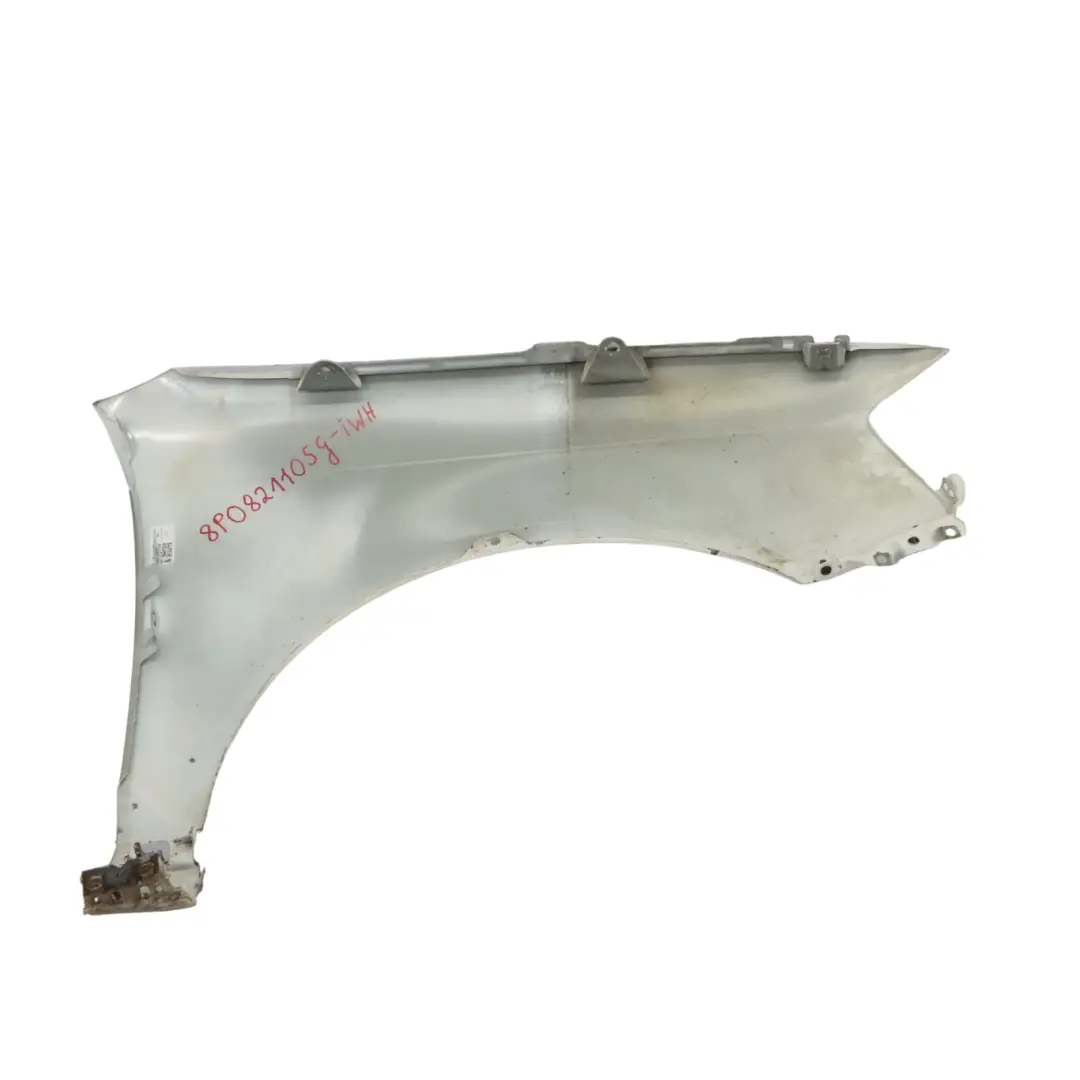  Side Panel Audi A3 8P Front Left N/S Wing Fender Cover Ibis White - Y9C - SKU 8P0821105G-IWH - Part number 8P0821105G