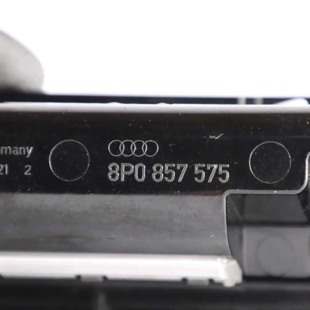 Audi A3 8P Vorderseite Armaturenbrett Armaturenbrett Konsole Aschenbecher - SKU 8P0857575 - Teilenummer 8P0857575