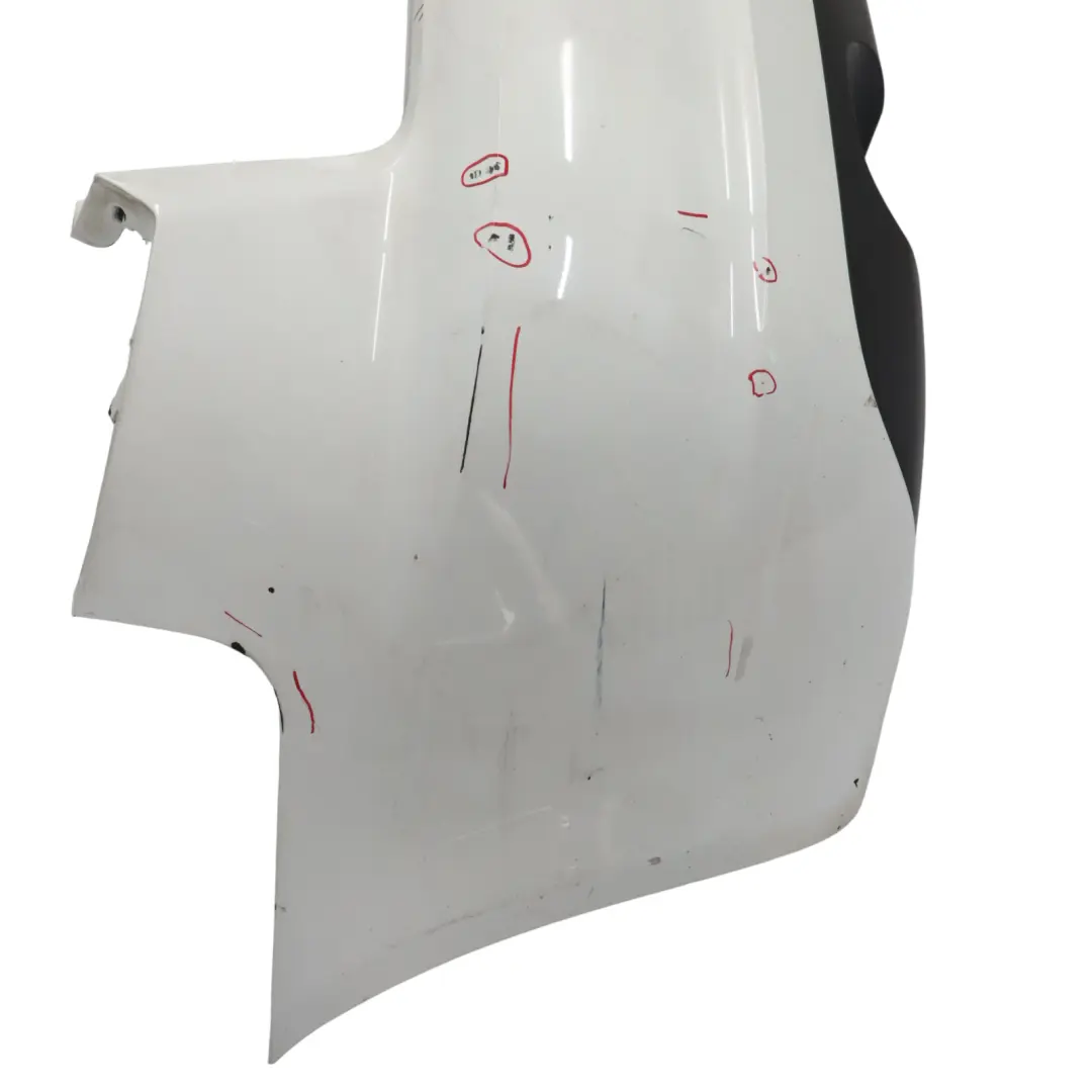 Sporback Rear Bumper Trim Panel Covering Ibis White - Y9C to Audi A3 8P with Part number 8P4807303G Audi A3 8P Sporback Rear Bumper Trim Panel Covering Ibis White - Y9C - SKU 8P4807303G-IWH - Part number 8P4807303G