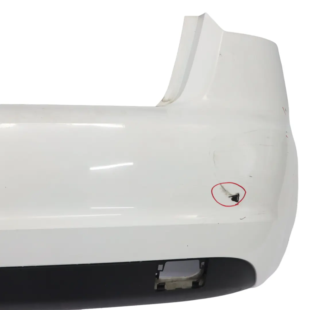 Audi A3 8P Sportback Zderzak Tylny Osłona Panel Ibis White - Y9C - SKU 8P4807303G-IWH - Numer Części 8P4807303G