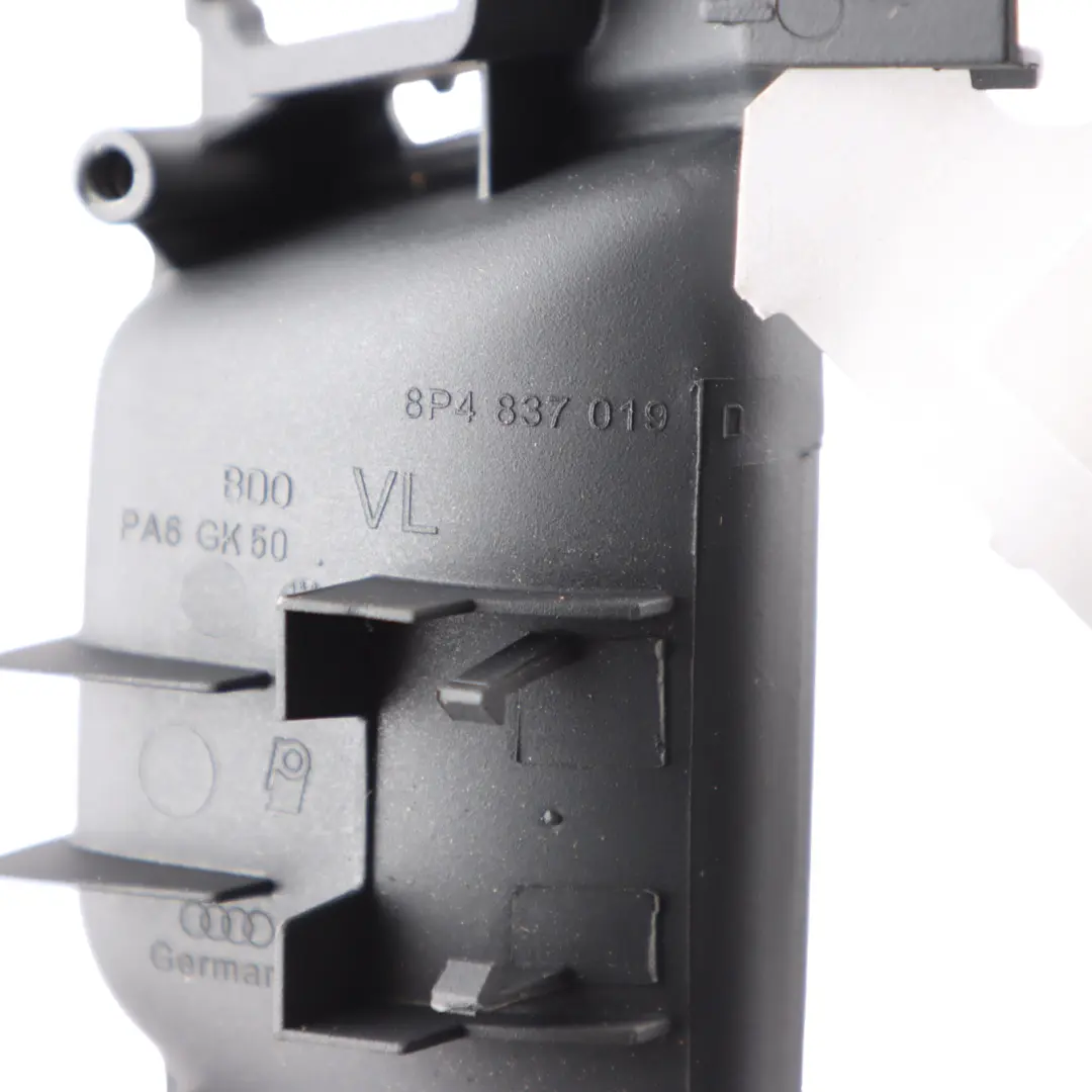 Maniglia interna anteriore sinistra apriporta interno per Audi A3 8P con numero di parte 8P4837019E Audi A3 8P Maniglia interna anteriore sinistra apriporta interno - SKU 8P4837019E - Numero di parte 8P4837019E