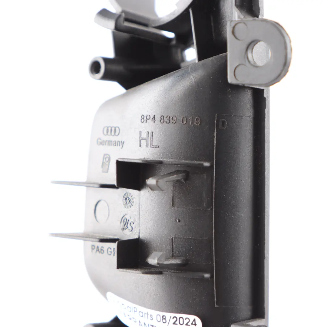 Interior Puerta Trasera Izquierda Asidero Embellecedor Cromo para Audi A6 C6 con número de pieza 8P4839019E Audi A6 C6 Interior Puerta Trasera Izquierda Asidero Embellecedor Cromo - SKU 8P4839019E - Número de pieza 8P4839019E