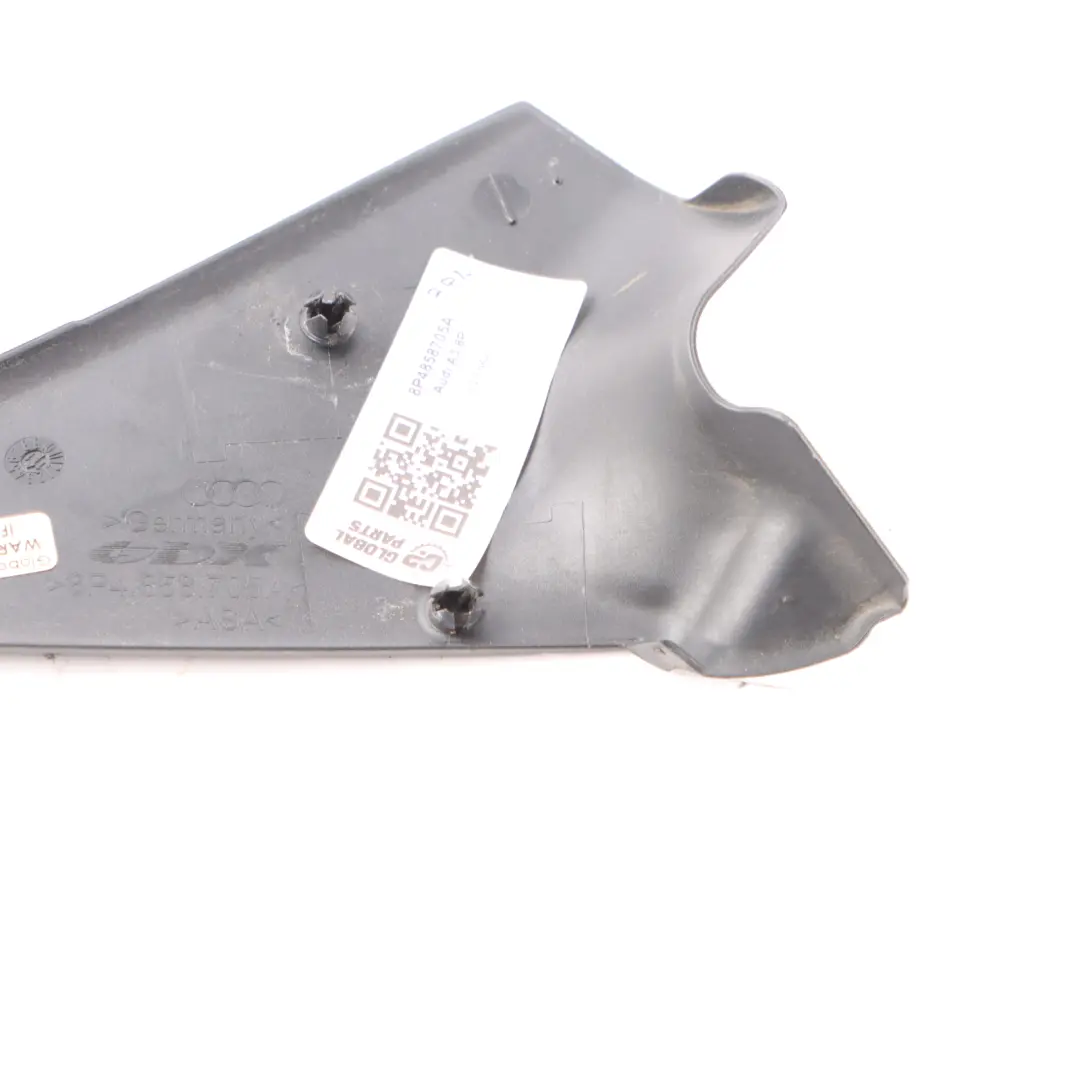Audi A3 8P Couvercle de rétroviseur gauche Capot intérieur Garniture - SKU 8P4858705A - Numéro de pièce 8P4858705A