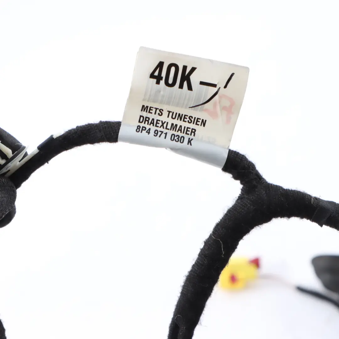 Sportback Front Door Left N/S Wire Harness Loom Cable 8P4971030K to Audi A3 8P with Part number 8P4971030M Audi A3 8P Sportback Front Door Left N/S Wire Harness Loom Cable 8P4971030K - SKU 8P4971030M - Part number 8P4971030M