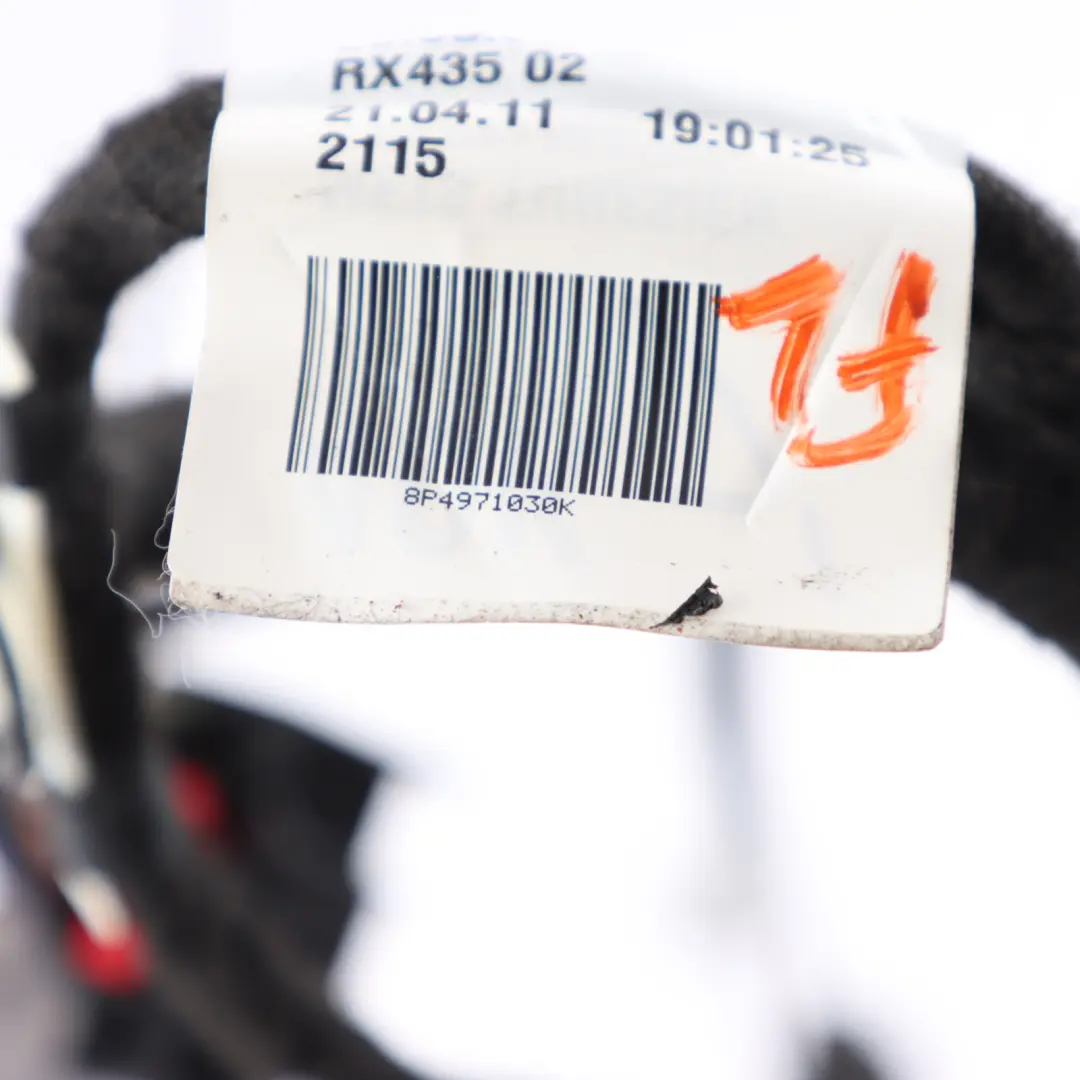 Audi A3 8P Sportback Front Door Left N/S Wire Harness Loom Cable 8P4971030K - SKU 8P4971030M - Part number 8P4971030M
