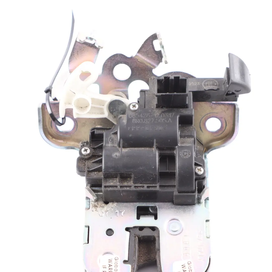 Trunk Lock Audi A3 8V Tailgate Boot Latch Catch Mechanism Rear to with Part number 8R0827505A Trunk Lock Audi A3 8V Tailgate Boot Latch Catch Mechanism Rear - SKU 8R0827505A - Part number 8R0827505A