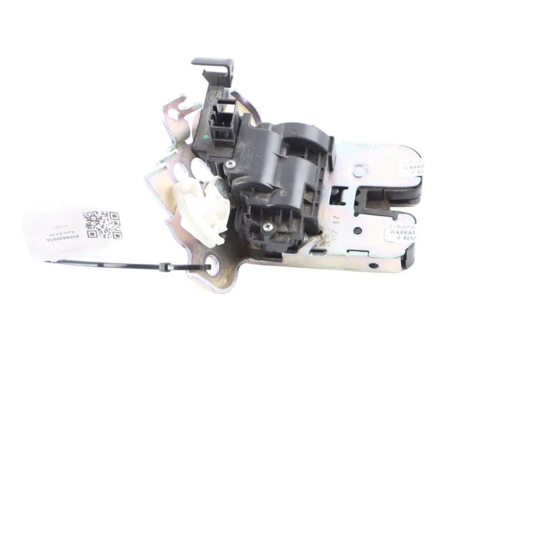 Serratura del bagagliaio Audi A3 8V Portellone di aggancio posteriore per con numero di parte 8R0827505A Serratura del bagagliaio Audi A3 8V Portellone di aggancio posteriore - SKU 8R0827505A - Numero di parte 8R0827505A