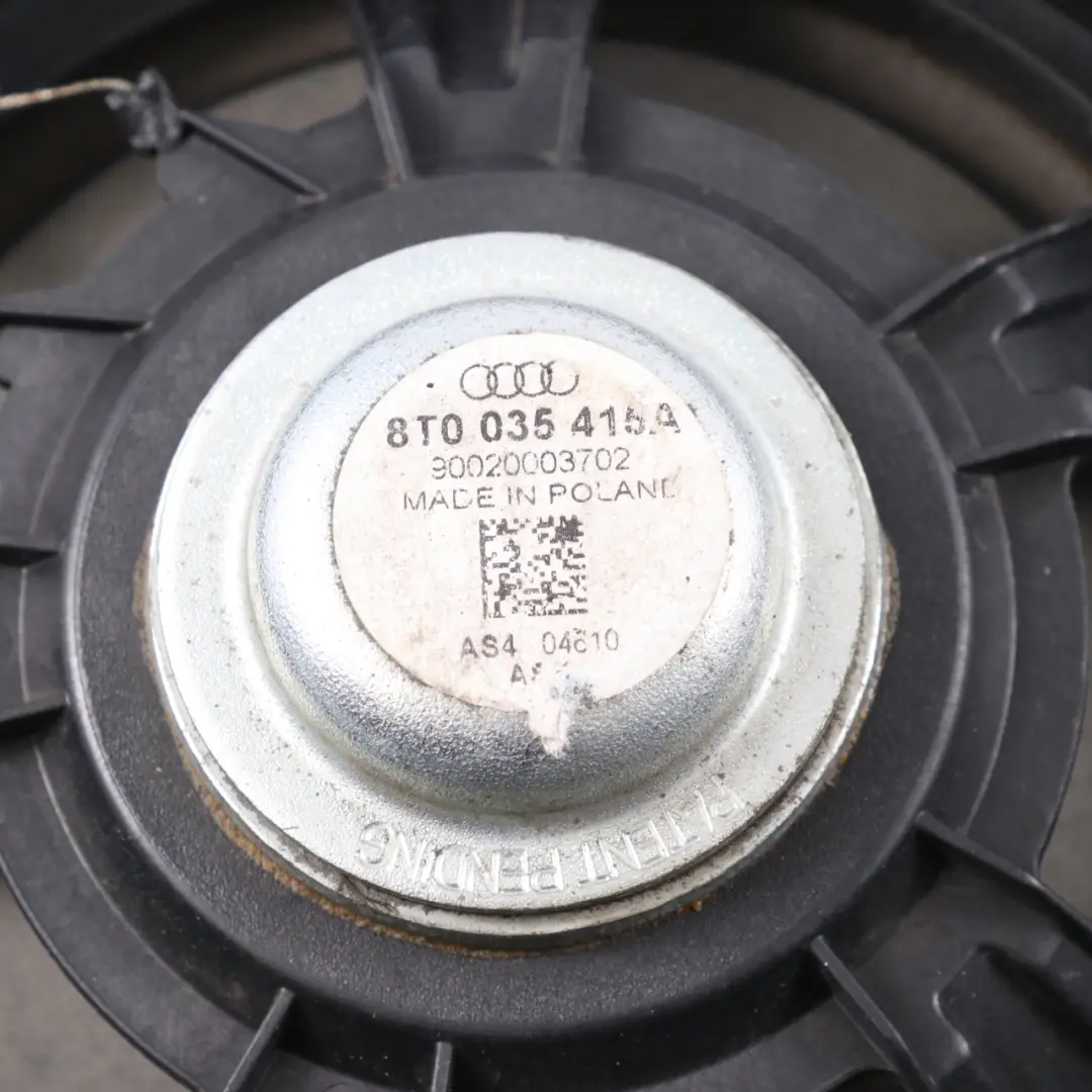 Audi A4 B8 Głośnik Drzwi Przód Przednich Lewy Prawy - SKU 8T0035415A - Numer Części 8T0035415A