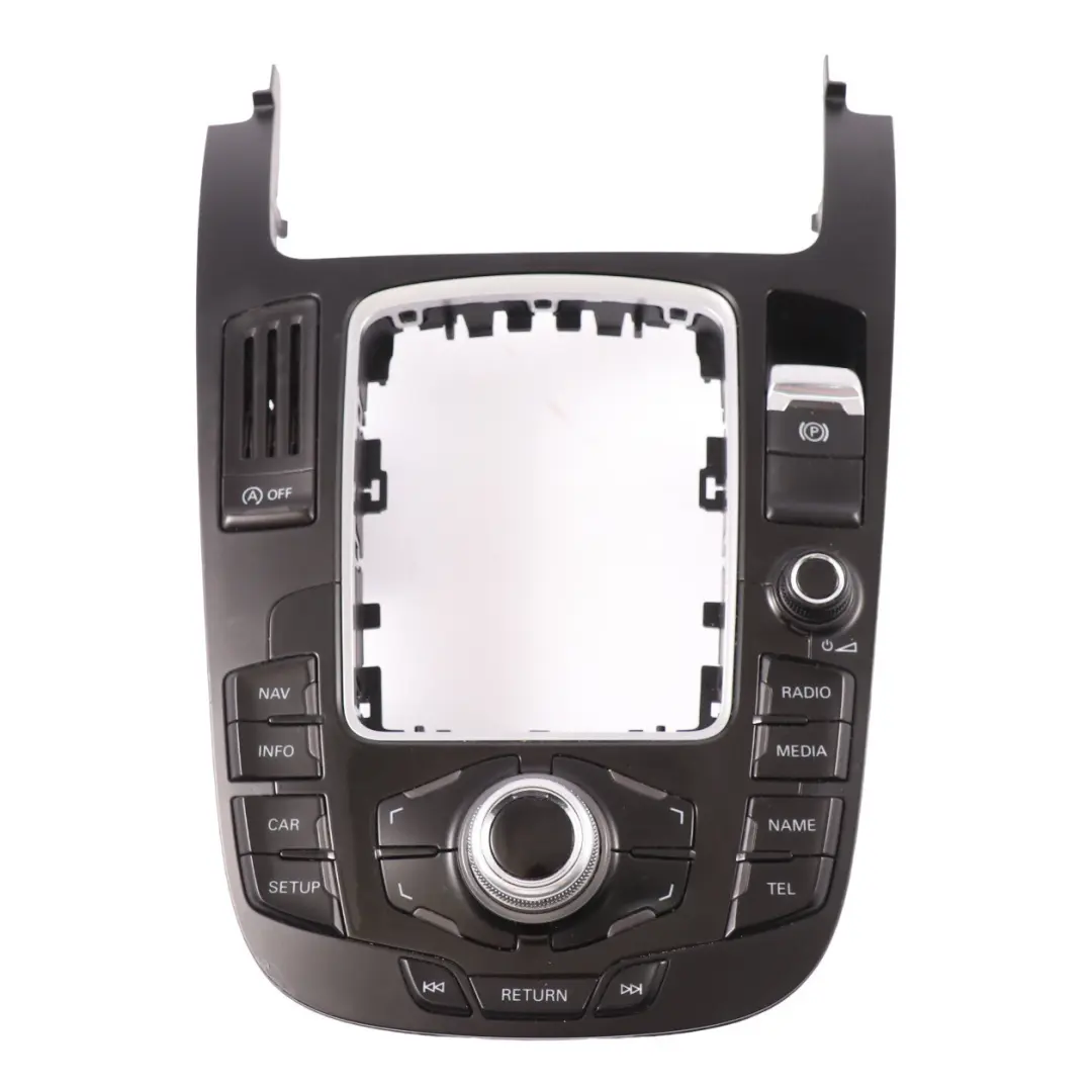 Head Unit Media Player Controller Knob Switch Panel to Audi A4 B8 with Part number 8T0919611 Audi A4 B8 Head Unit Media Player Controller Knob Switch Panel - SKU rhd-8T0919611 - Part number 8T0919611