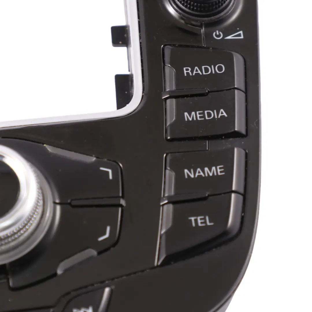 Head Unit Media Player Controller Knob Switch Panel to Audi A4 B8 with Part number 8T0919611 Audi A4 B8 Head Unit Media Player Controller Knob Switch Panel - SKU rhd-8T0919611 - Part number 8T0919611