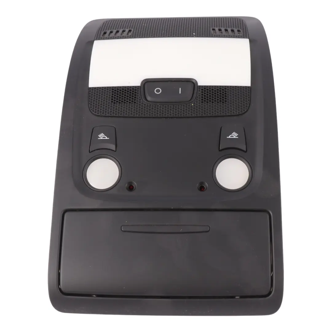 Front Roof Light Interior Reading Lamp Switch Panel to Audi A4 B8 with Part number 8T0947140 Audi A4 B8 Front Roof Light Interior Reading Lamp Switch Panel - SKU 8T0947140 - Part number 8T0947140