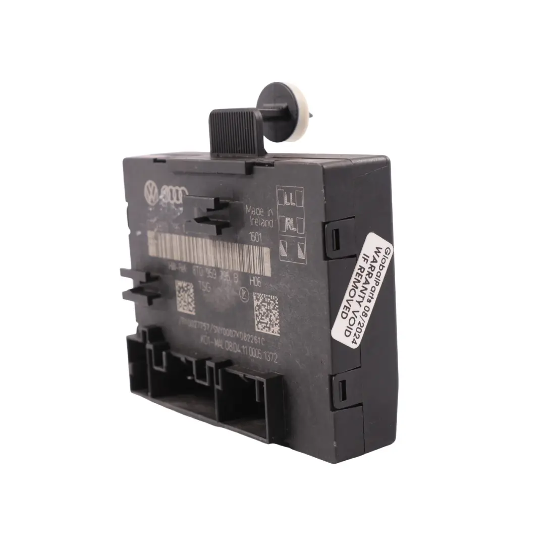 Moduł Drzwi Prawy Lewy Tył do Audi A4 B8 o numerze 8T0959795H Audi A4 B8 Moduł Drzwi Prawy Lewy Tył - SKU 8T0959795H - Numer Części 8T0959795H