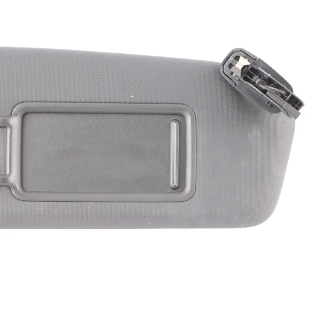 Sun Visor Mirror Panel Sunvisor Right O/S Cover Black to Audi A1 8X with Part number 8U0857552C Audi A1 8X Sun Visor Mirror Panel Sunvisor Right O/S Cover Black - SKU 8U0857552C - Part number 8U0857552C